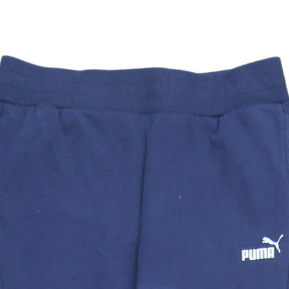 Puma Women Blue Jogger Trousers Size 14 Fleece