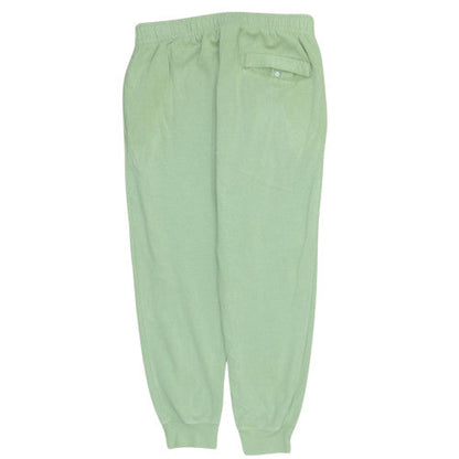 Nike Men's Green Sweatpants M Regular Fit Fleece Joggers