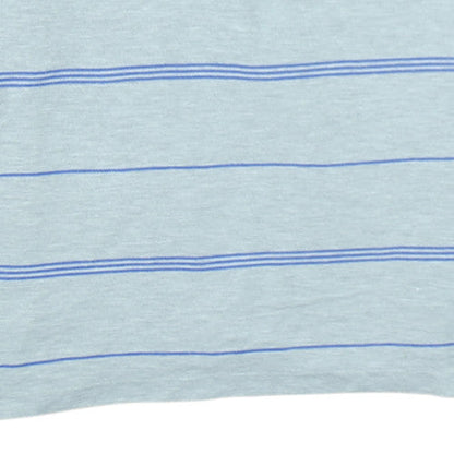 Nautica Men's Blue Classic Fit Striped Polo Shirt XXL