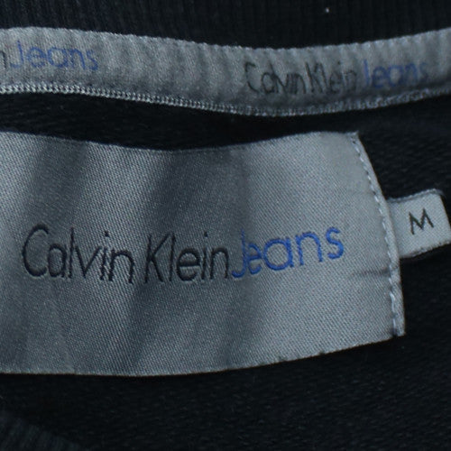 Calvin Klein Jeans Men's Black M Crew Neck Cotton Sweatshirt