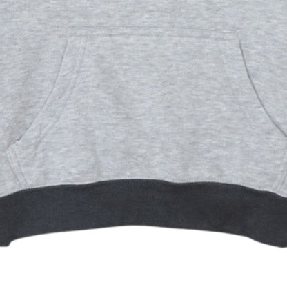 NFL Team Apparel Mens Grey Pullover Hoodie M Sports Graphic Sweatshirt