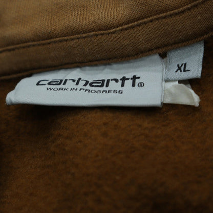 Carhartt Men's Brown XL 1/2 Zip Fleece Sweatshirt