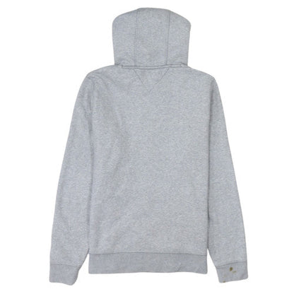 Tommy Hilfiger Women's Grey Small Pullover Hoodie with Logo