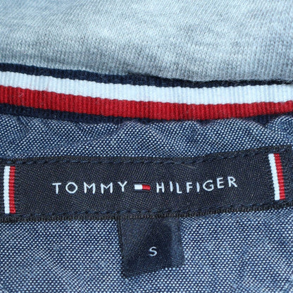 Tommy Hilfiger Women's Grey Small Pullover Hoodie with Logo