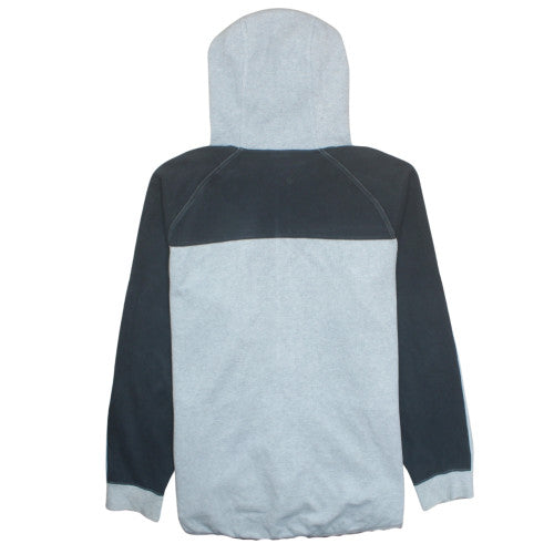 Nike Men's Grey Full Zip Hoodie 2XL Regular Fit Sweatshirt
