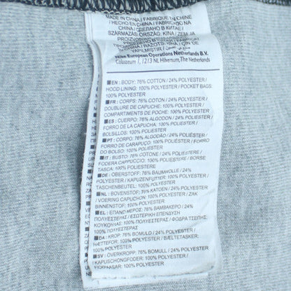 Nike Men's Grey Full Zip Hoodie 2XL Regular Fit Sweatshirt