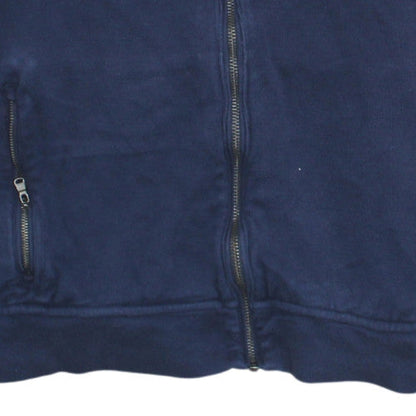 Ralph Lauren Men’s Blue Cotton Full Zip Jumper Size S