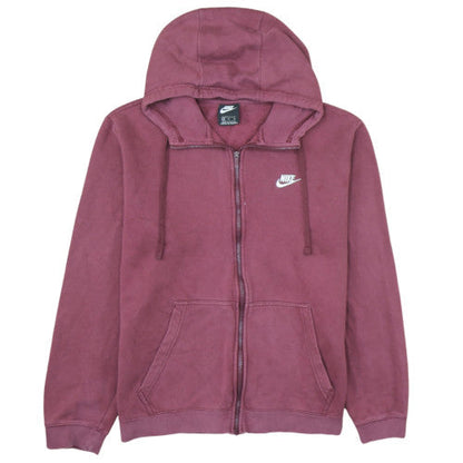 Nike Men's Purple XL Full Zip Fleece Hoodie Sweatshirt
