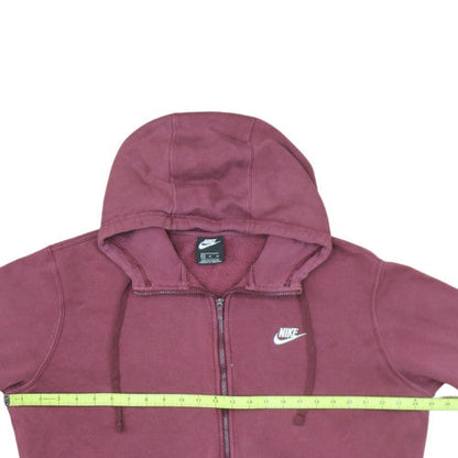 Nike Men's Purple XL Full Zip Fleece Hoodie Sweatshirt