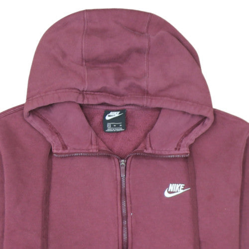 Nike Men's Purple XL Full Zip Fleece Hoodie Sweatshirt