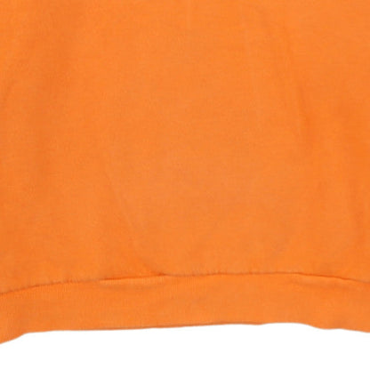 Fila Classics Orange Crew Neck Sweatshirt Womens Medium Cotton Blend