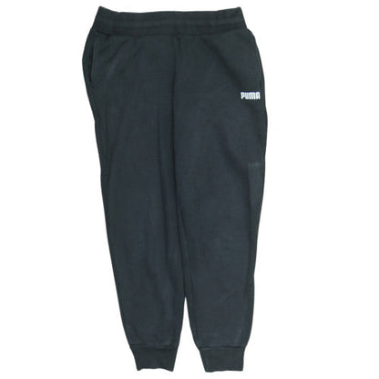 Puma Men's Black Fleece Jogger Sweatpants M Regular Fit
