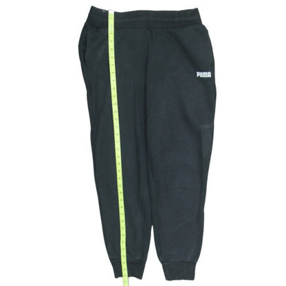 Puma Men's Black Fleece Jogger Sweatpants M Regular Fit