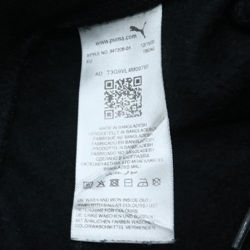 Puma Men's Black Fleece Jogger Sweatpants M Regular Fit