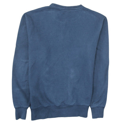 Ellesse Men's Blue Crew Neck Logo Sweatshirt Size S