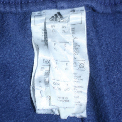 Adidas Mens Blue XL Fleece Jogger Trousers Casual Wear