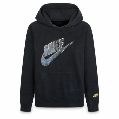 Nike Women's Black Medium Pullover Hoodie with Logo