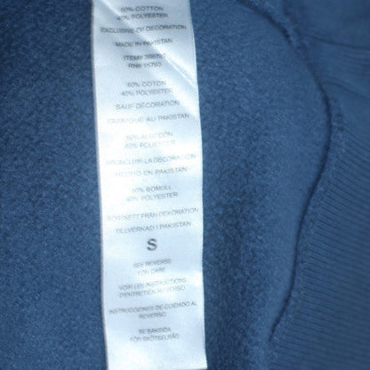 Champion Men Blue Pullover Hoodie S Fleece Long Sleeve Sweatshirt