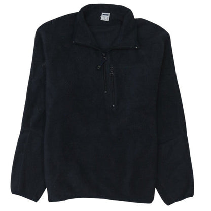 Fila Men's Black XL Fleece 1/4 Zip Pullover Sweatshirt