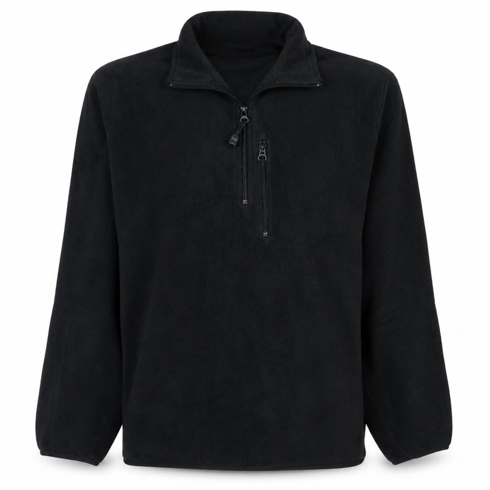 Fila Men's Black XL Fleece 1/4 Zip Pullover Sweatshirt