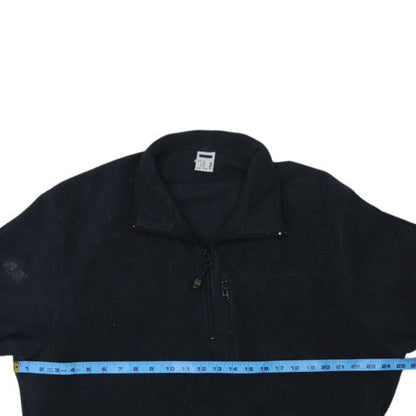 Fila Men's Black XL Fleece 1/4 Zip Pullover Sweatshirt
