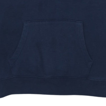 Tommy Jeans Women Navy Blue XL Pullover Hoodie with Logo Print