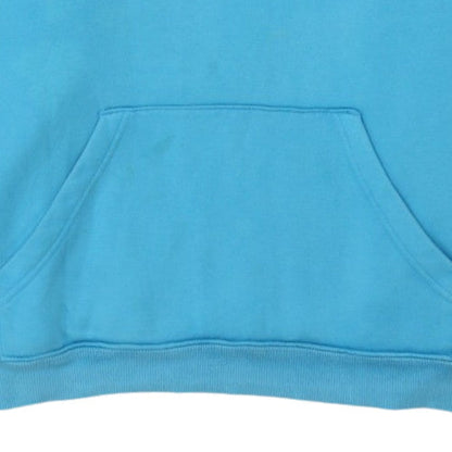 Adidas Women Blue XL Pullover Hoodie with Drawstring & Logo