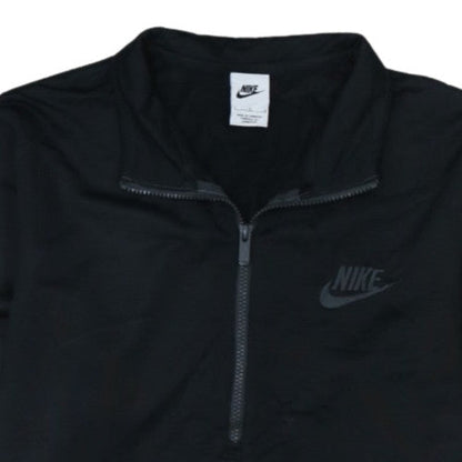 Nike Men's Black 1/4 Zip Pullover Sweatshirt Size L