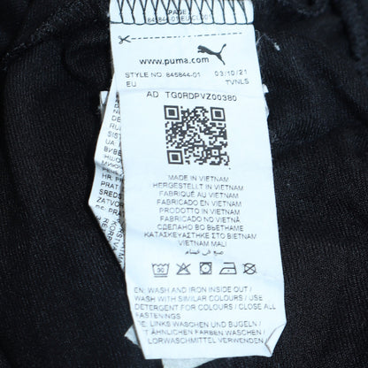 Puma Men’s Black Full Zip Logo Sweatshirt Size S