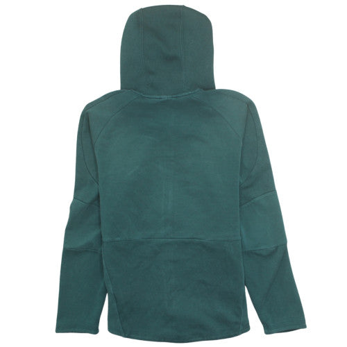 Puma Men's Green Full Zip Fleece Hoodie Size L Sportswear