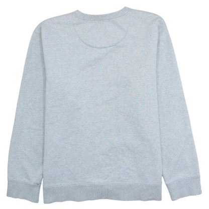 Canterbury of New Zealand Men's Grey Cotton Crew Neck Sweatshirt L