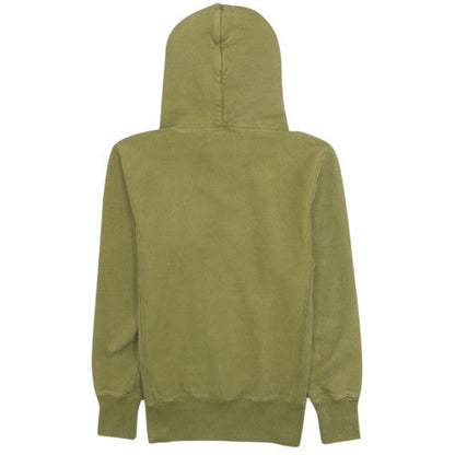 Champion Womens Khaki Green Small Pullover Hoodie Cotton Casual