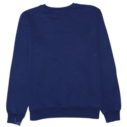 Tommy Jeans Men's Blue XL Crew Neck Logo Sweatshirt