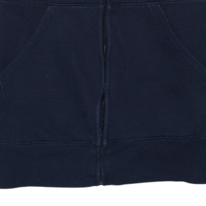 Champion Men's Blue Red Full Zip Sweatshirt M Fleece Sportswear