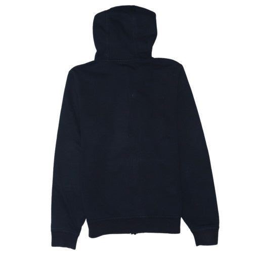 Nike Men's Black Full Zip Hoodie S Fleece Lined Sweatshirt