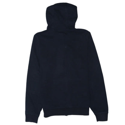 Nike Men's Black Full Zip Hoodie S Fleece Lined Sweatshirt