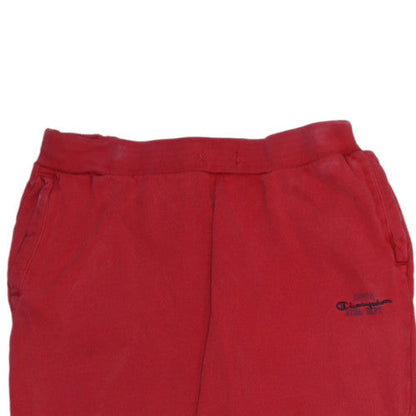 Champion Boys Red XL 13-14 Years Jogger Sweatpants Elastic Waist Fleece