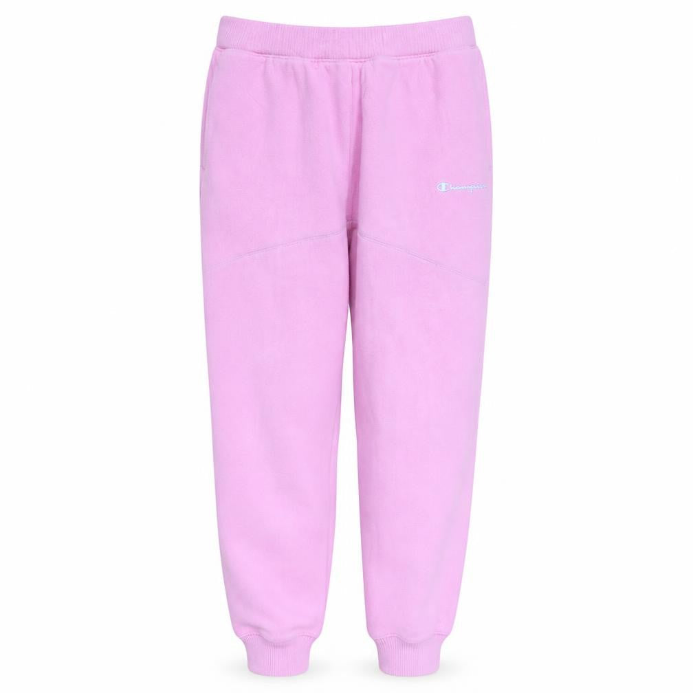 Champion Womens Pink Small Fleece Cuffed Sweatpants Casual Trousers
