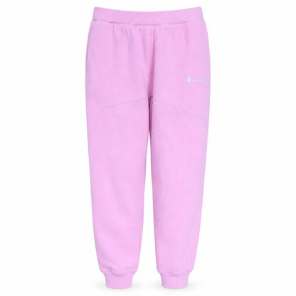 Champion Womens Pink Small Fleece Cuffed Sweatpants Casual Trousers