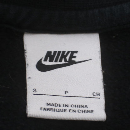 Nike Men's Black Small Pullover Fleece Sweatshirt Crew Neck