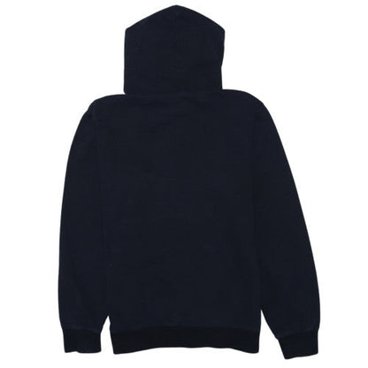 Champion Men's Black Pullover Hoodie Medium Logo Fleece Sweatshirt