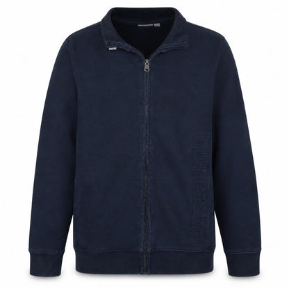 Napapijri Men’s Blue Full Zip Fleece Sweatshirt M