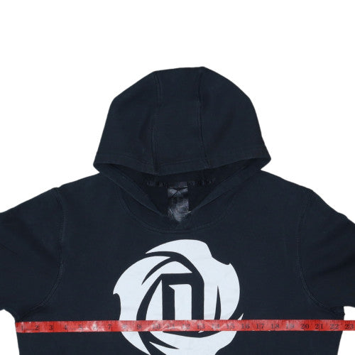 Adidas Men’s Black XL Pullover Hoodie with Logo Graphic