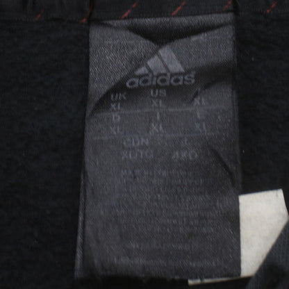 Adidas Men’s Black XL Pullover Hoodie with Logo Graphic