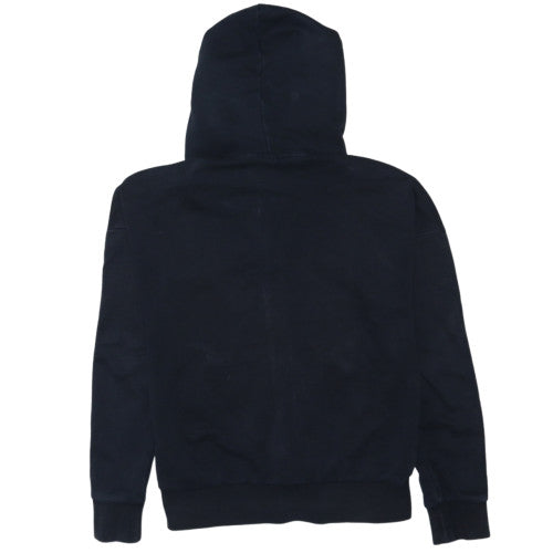 Adidas Womens Black XS Full Zip Hoodie Sweatshirt with Logo