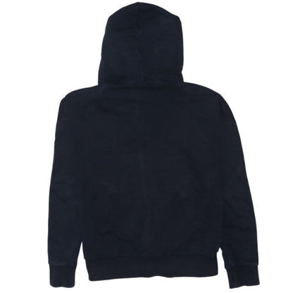 Adidas Womens Black XS Full Zip Hoodie Sweatshirt with Logo