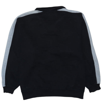 Fila Men’s Black XL 1/4 Zip Fleece Sweatshirt Regular Fit