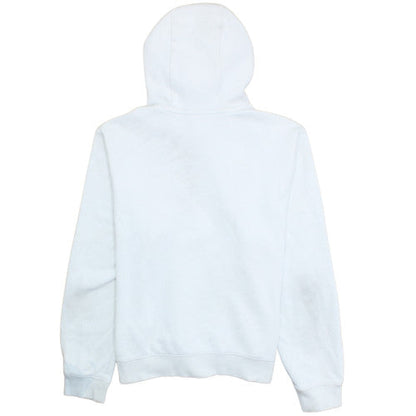 Nike Men's White Pullover Hoodie M Fleece Regular Fit