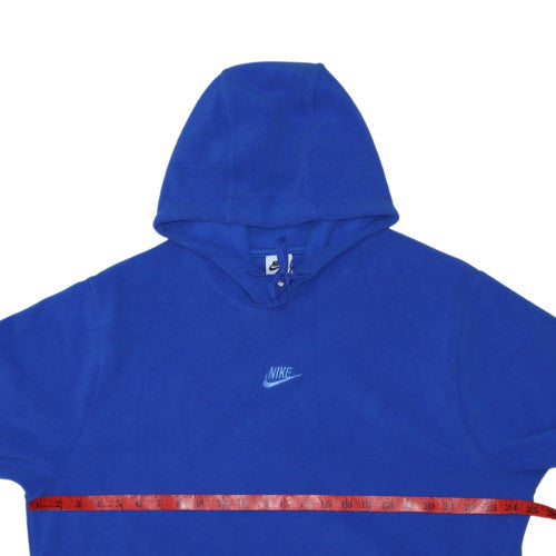 Nike Men's Blue Pullover Fleece Hoodie Size L Sportswear