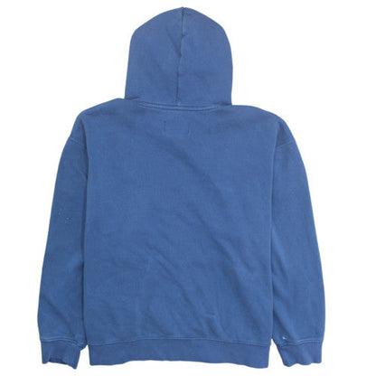 Jordan Men's Blue XL Pullover Hoodie with Logo - Classic Style
